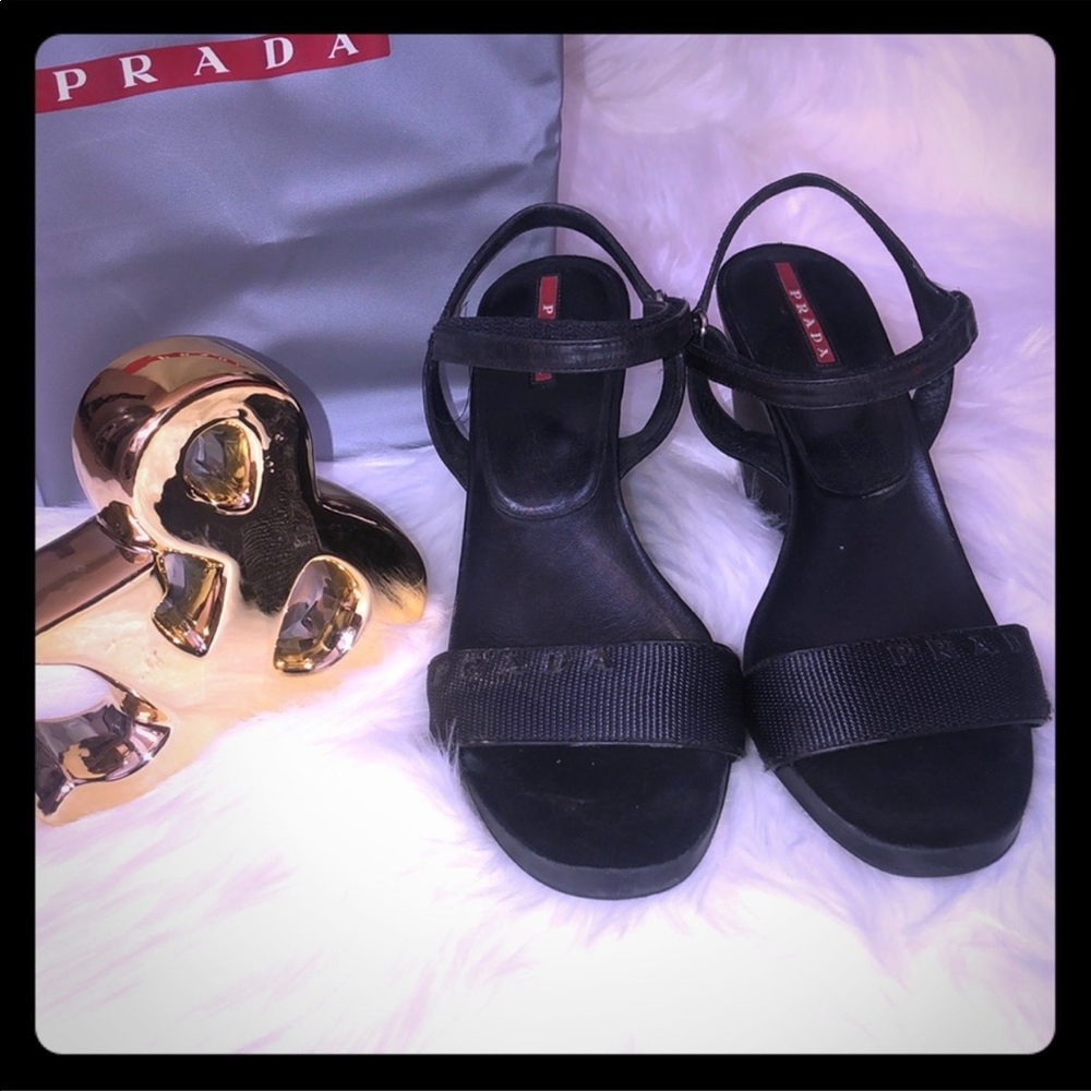 Prada Sandals with box and dust bag included